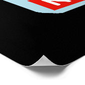 Oregon Sasquatch License Bord Poster (Hoek)