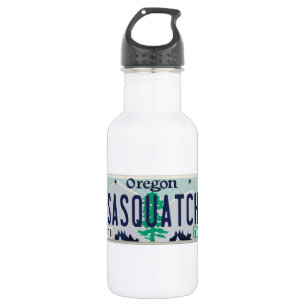 Oregon Sasquatch License Bord Waterfles