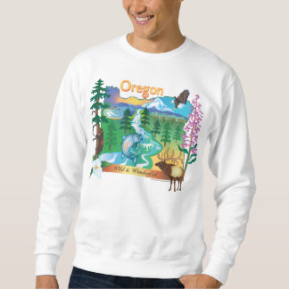 Oregon Scenerand Wildlife Sweatshirt