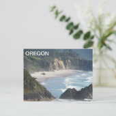 Oregon Schilderachtig kustlijn reisfoto Briefkaart (Staand voorkant)