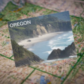 Oregon Schilderachtig kustlijn reisfoto Briefkaart