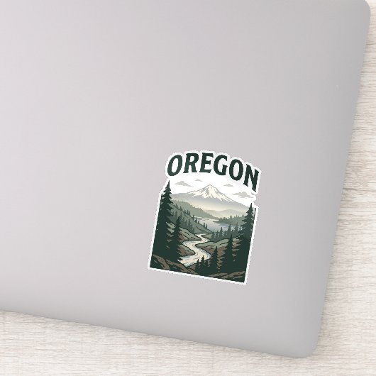 Oregon Schitterend Erfgoed Sticker (Detail)