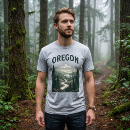 Oregon Schitterend Erfgoed T-shirt