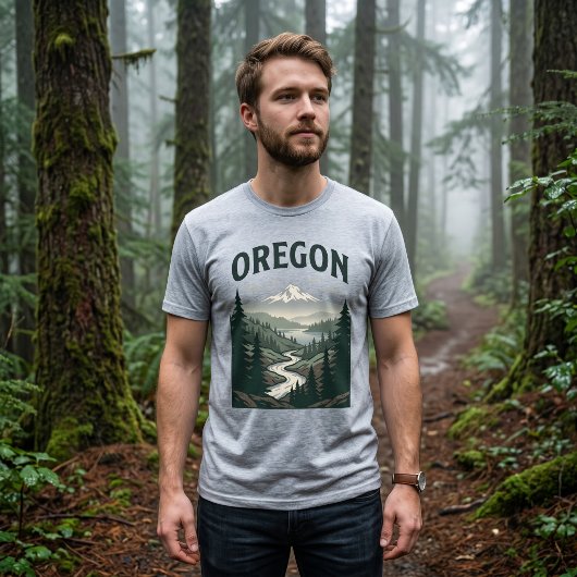 Oregon Schitterend Erfgoed T-shirt