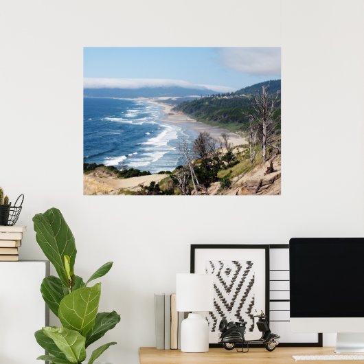 Oregon Seascape Poster (Thuiskantoor)