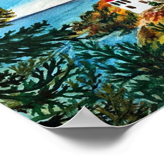 Oregon Seascape Poster (Hoek)