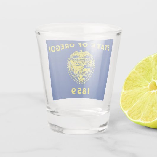 OREGON SHOT GLAS (Achterkant)