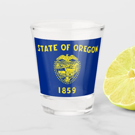OREGON SHOT GLAS (Voorkant)
