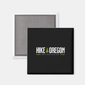 Oregon Smith Rock State Park Hike Tree Retro Graph Magneet (Voorkant / Achterkant)