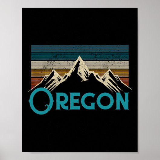 Oregon souvenir poster (Voorkant)