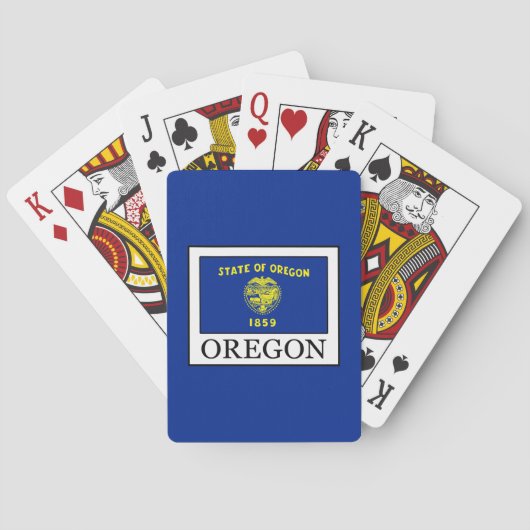 Oregon Speelkaarten (Achterkant)