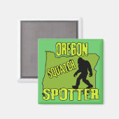 Oregon Squatch Spotter Magneet (Voorkant / Achterkant)