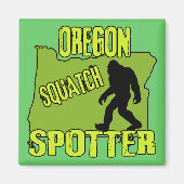 Oregon Squatch Spotter Magneet (Voorkant)