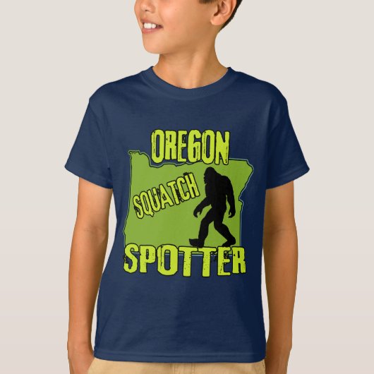 Oregon Squatch Spotter T-shirt (Voorkant)