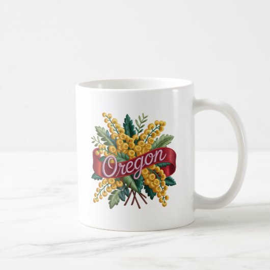 Oregon Staatsbloemen Embleem Koffiemok (Rechts)