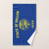 Oregon Staatsvlag Bad Handdoek (Handdoek)