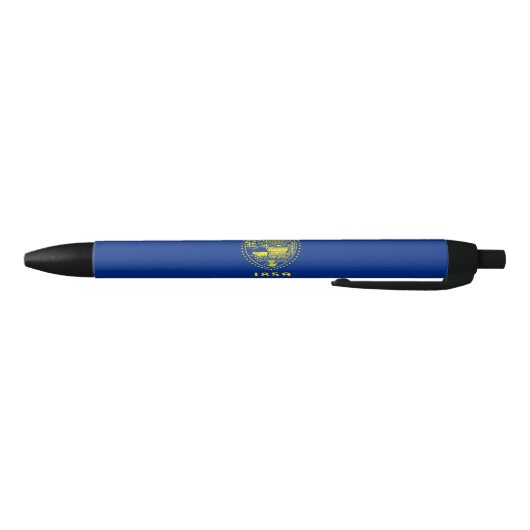 Oregon Staatsvlag Blauwe Inkt Pen (Bodem)
