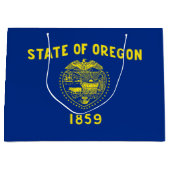 Oregon Staatsvlag Groot Cadeauzakje (Voorkant)