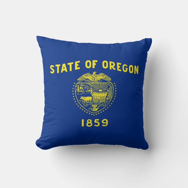 Oregon Staatsvlag Kussen (Voorkant)