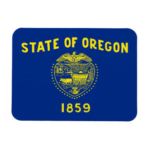 Oregon Staatsvlag Magneet