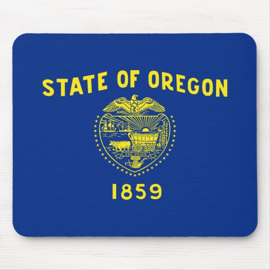 Oregon Staatsvlag Muismat (Voorkant)