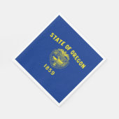 Oregon Staatsvlag Servet (Hoek)