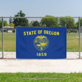 Oregon Staatsvlag Spandoek (Insitu)