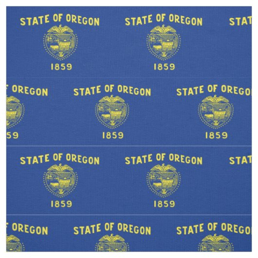 Oregon Staatsvlag Stof (Swatch)