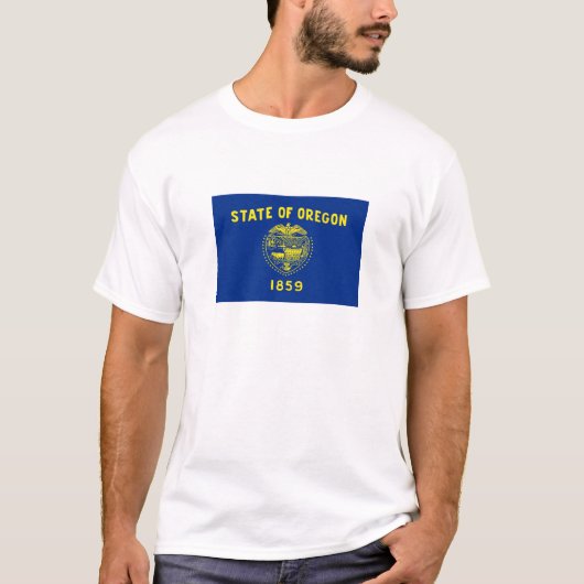 Oregon Staatsvlag T-shirt (Voorkant)