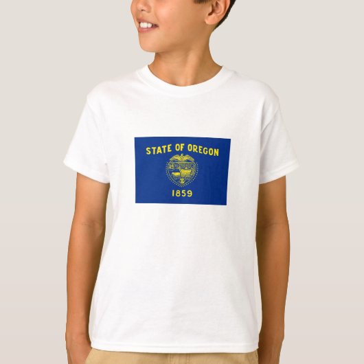 Oregon Staatsvlag T-shirt (Voorkant)