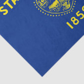 Oregon Staatsvlag Tissuepapier (Detail)