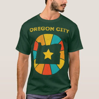 Oregon Stad Oregon  Verdrietig Souvenir 1 T-shirt