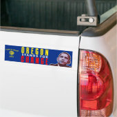 Oregon Stands for Change - Obama Bumpersticker (Op Truck)