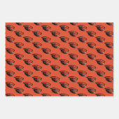 Oregon State Beavers | Beverkop Inpakpapier Vel (Voorkant)
