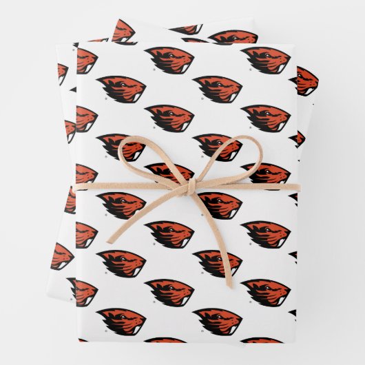 Oregon State Beavers | Beverkop Inpakpapier Vel (In situ)