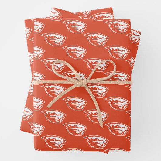 Oregon State Beavers | Beverkop Inpakpapier Vel (In situ)