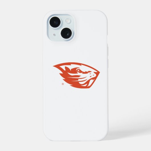 Oregon State Beavers | Beverkop iPhone 15 Case (Achterkant)