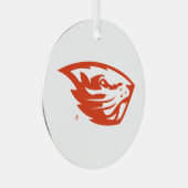 Oregon State Beavers | Beverkop Metalen Ornament (Voorkant Rechts)