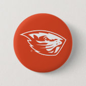 Oregon State Beavers | Beverkop Ronde Button 5,7 Cm (Voorkant)