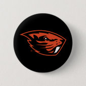 Oregon State Beavers | Beverkop Ronde Button 5,7 Cm (Voorkant)