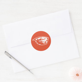 Oregon State Beavers | Beverkop Ronde Sticker
