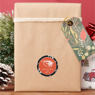 Oregon State Beavers Beverkop Ronde Sticker