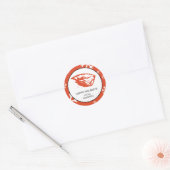 Oregon State Beavers | Beverkop Ronde Sticker (Envelop)