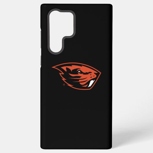 Oregon State Beavers | Beverkop Samsung Galaxy Hoesje (Achterkant)