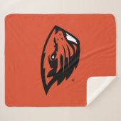 Oregon State Beavers | Beverkop Sherpa Deken (Voorkant (horizontaal))