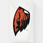 Oregon State Beavers | Beverkop Spandoek (Verticaal)