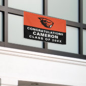 Oregon State Beavers | Beverkop Spandoek (Buitenkant Gebouw)