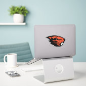 Oregon State Beavers | Beverkop Sticker (Laptop op bureau)