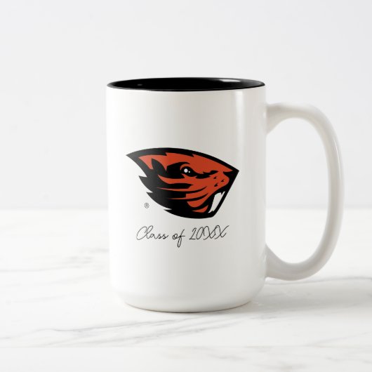 Oregon State Beavers | Beverkop Tweekleurige Koffiemok (Rechts)
