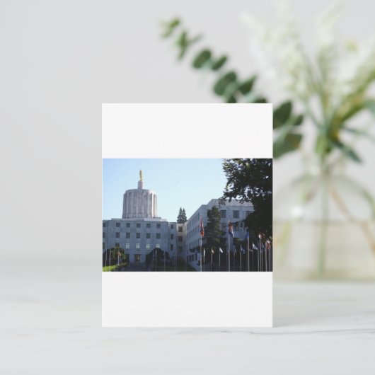 Oregon State Capital Briefkaart (Staand voorkant)